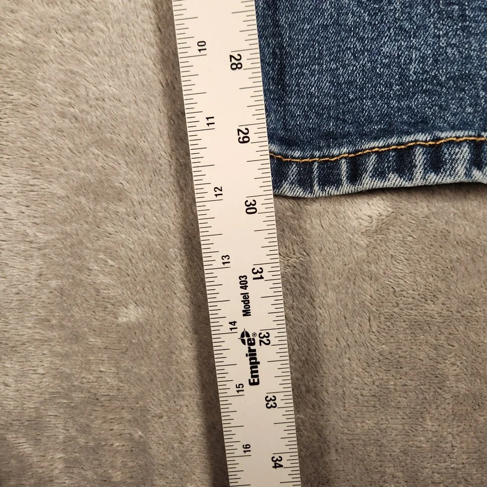 Levi's 505 Regular Fit Jeans Mens 38x30 Blue Excellent Straight Leg‎ Denim